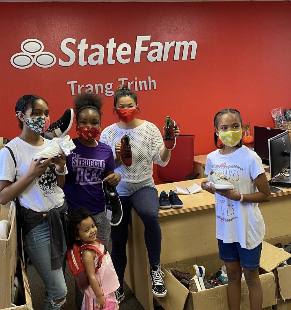 Trang Trinh State Farm Selected by GlobalGiving As Red Backpack Fund